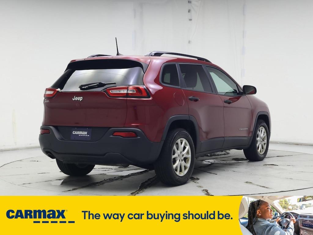 used 2016 Jeep Cherokee car, priced at $14,998