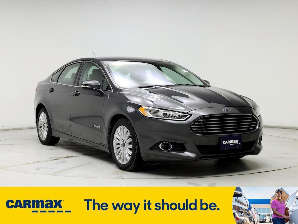 used 2015 Ford Fusion Hybrid car, priced at $14,998