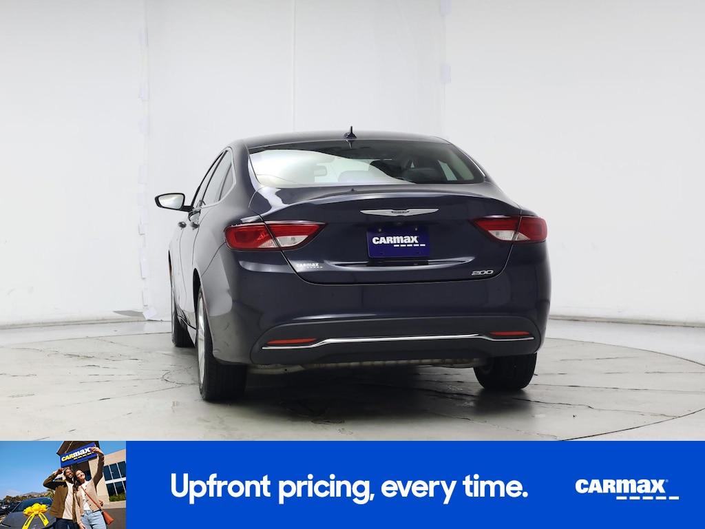 used 2016 Chrysler 200 car, priced at $12,998