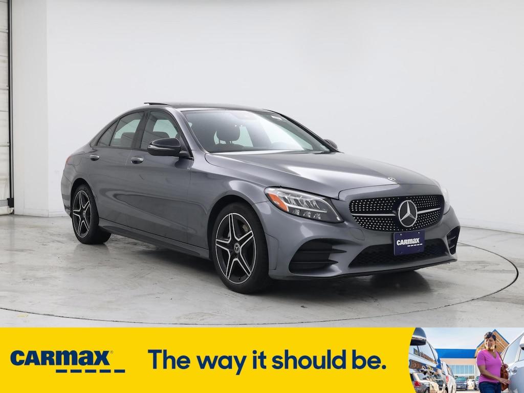used 2021 Mercedes-Benz C-Class car, priced at $26,998