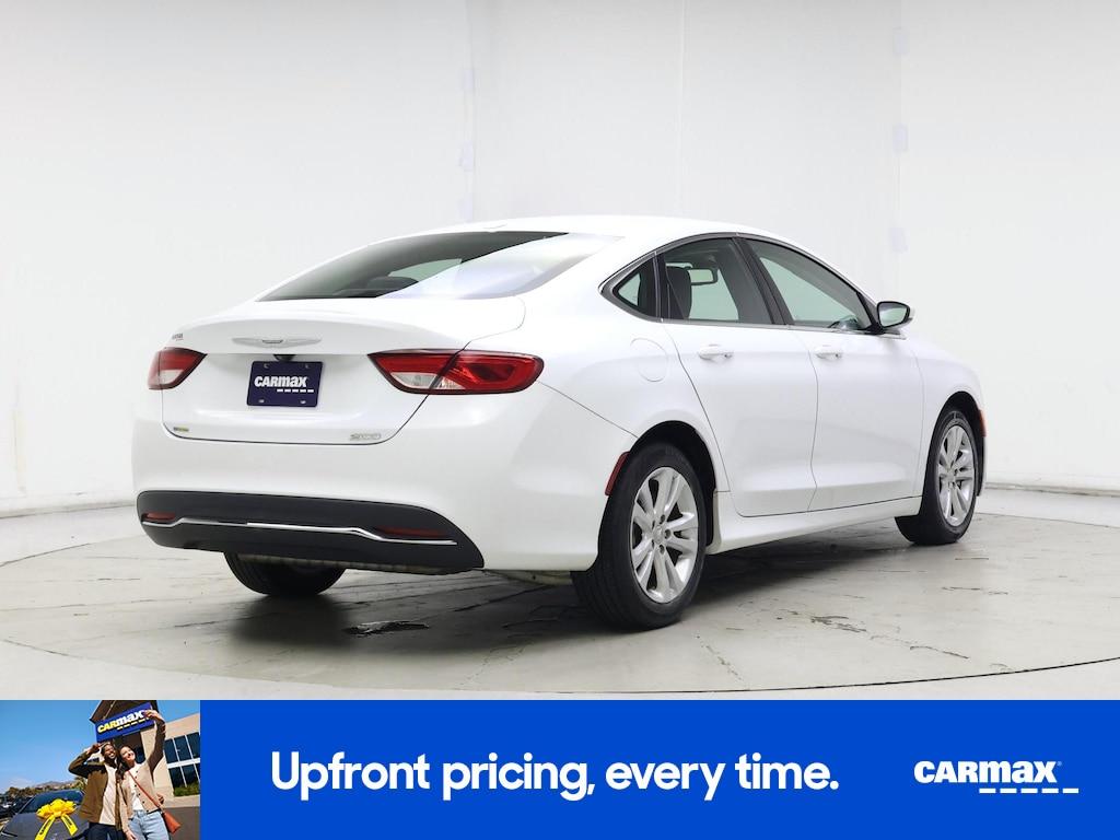 used 2015 Chrysler 200 car, priced at $12,998
