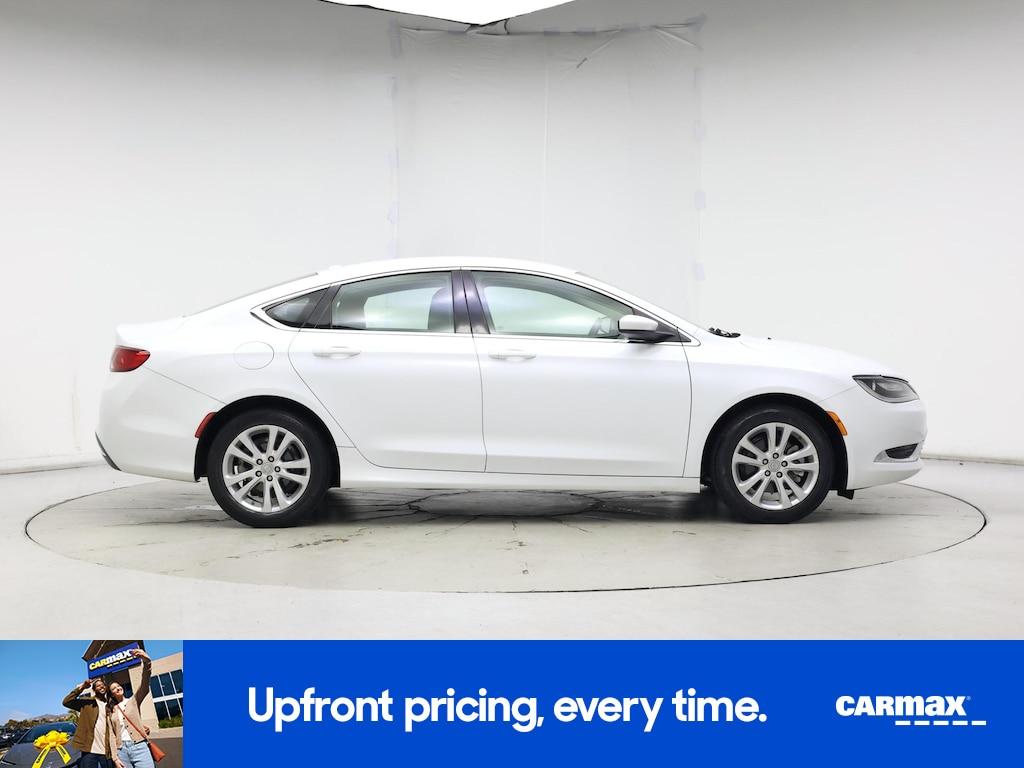 used 2015 Chrysler 200 car, priced at $12,998