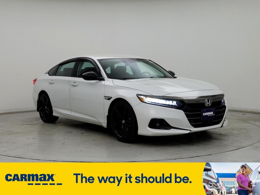 used 2021 Honda Accord car, priced at $26,998