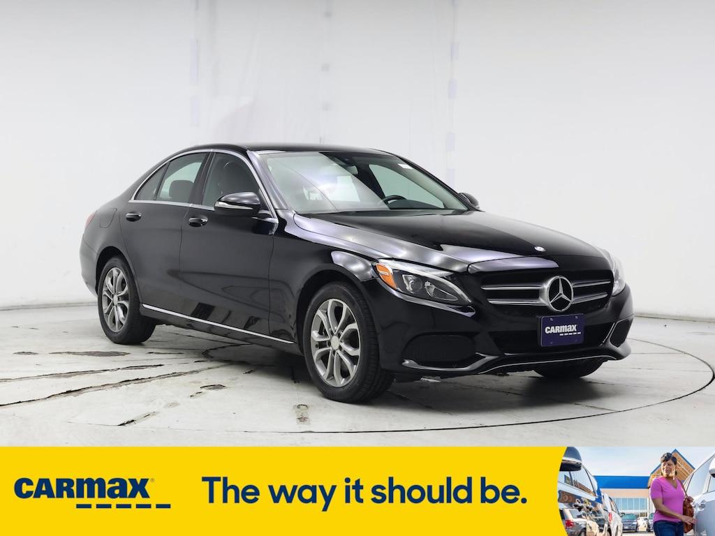 used 2015 Mercedes-Benz C-Class car, priced at $17,998