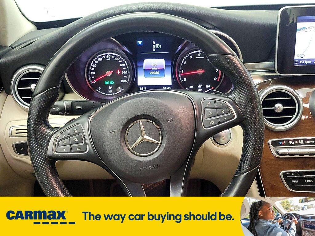 used 2015 Mercedes-Benz C-Class car, priced at $16,998