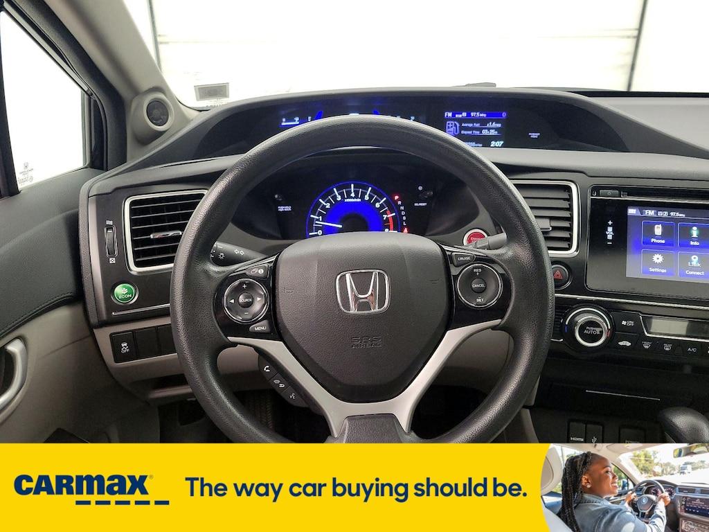 used 2015 Honda Civic car, priced at $16,998