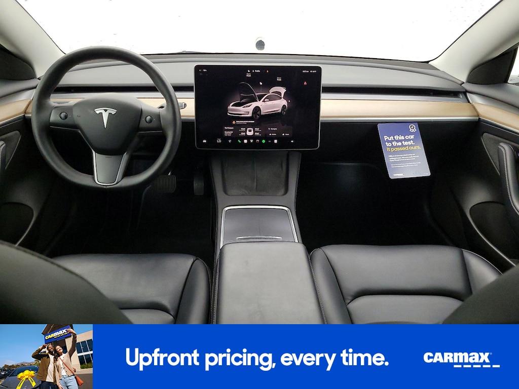 used 2023 Tesla Model 3 car, priced at $31,998