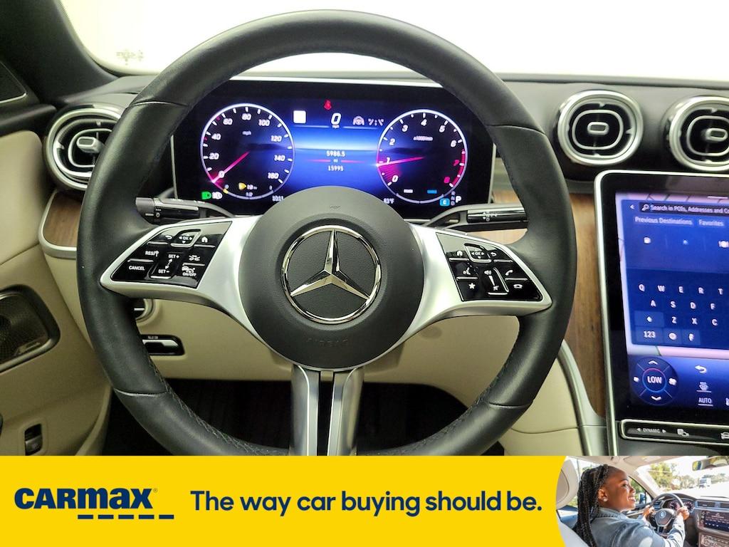 used 2023 Mercedes-Benz C-Class car, priced at $41,998
