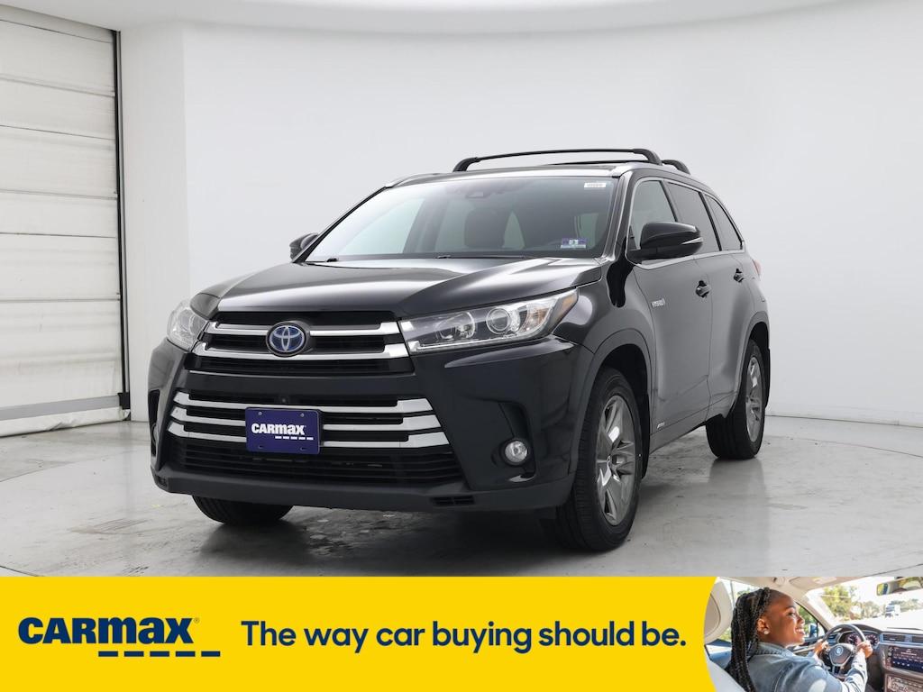used 2017 Toyota Highlander Hybrid car, priced at $30,998