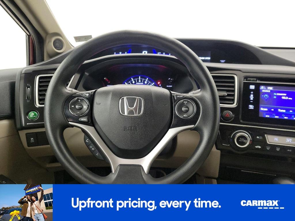 used 2015 Honda Civic car, priced at $16,998
