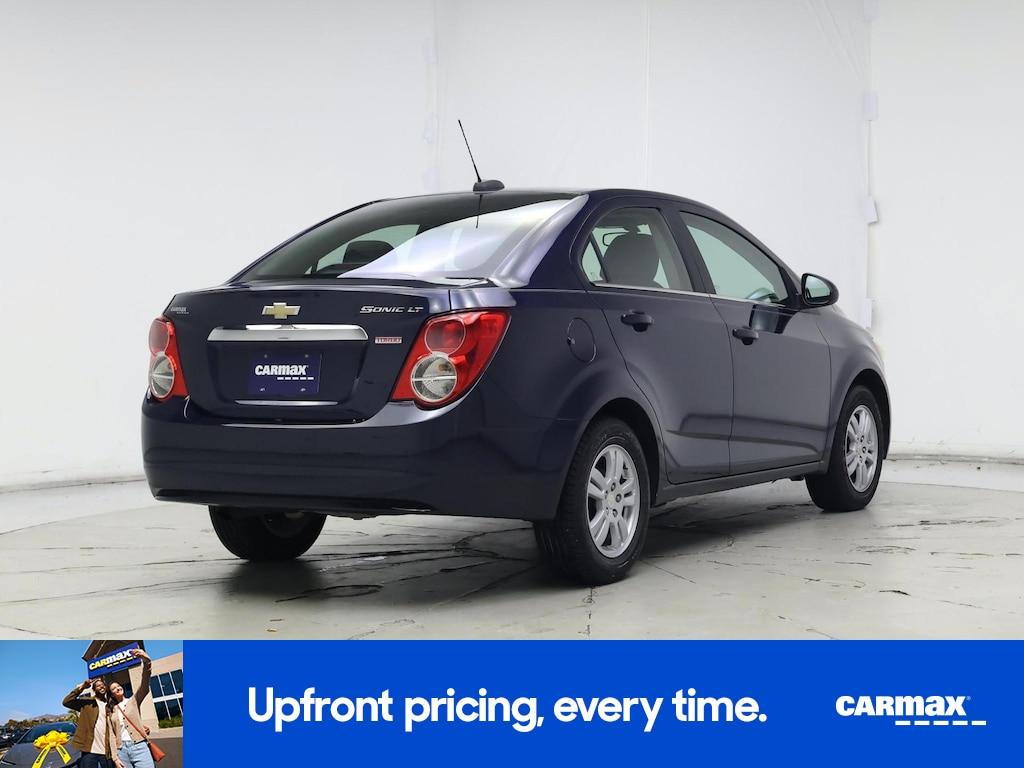 used 2015 Chevrolet Sonic car, priced at $13,998