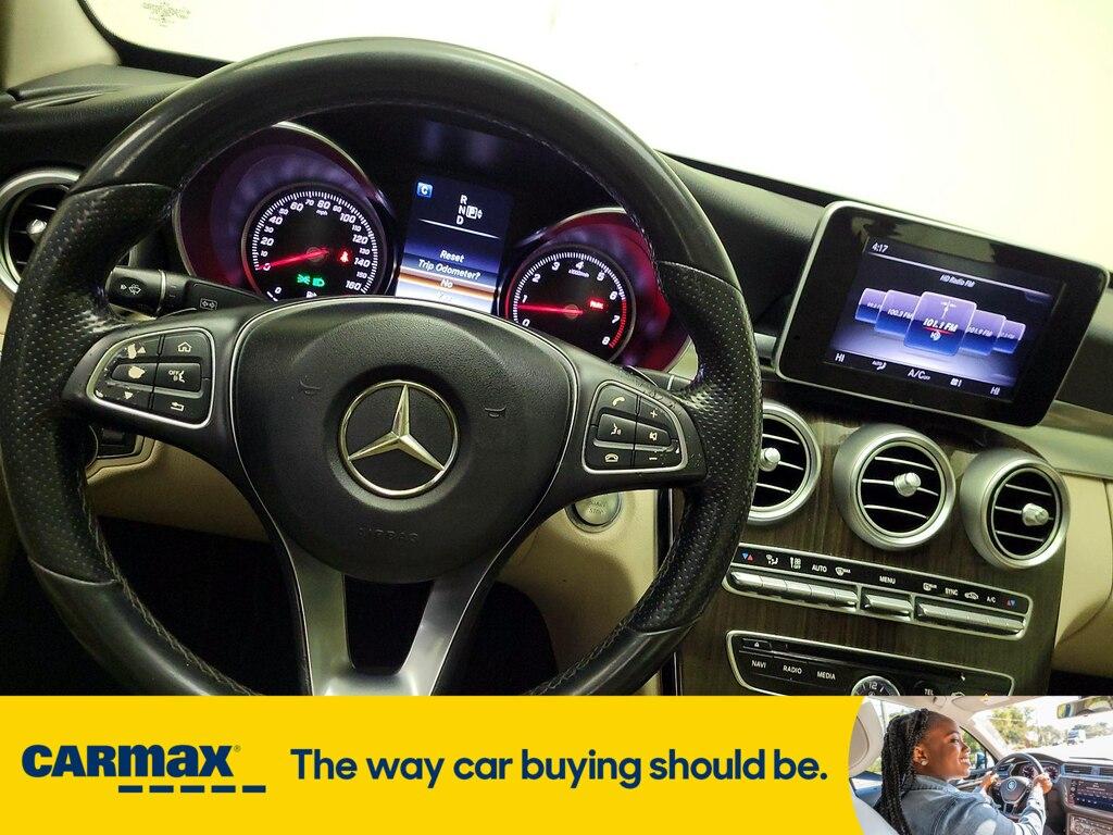 used 2015 Mercedes-Benz C-Class car, priced at $17,998