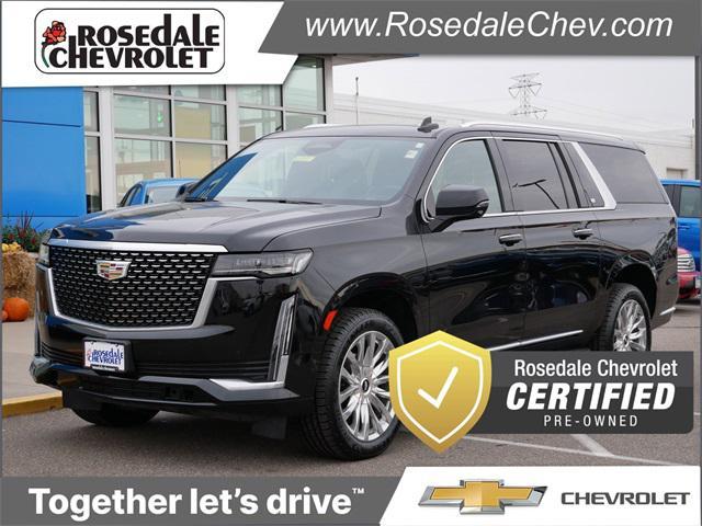 used 2023 Cadillac Escalade ESV car, priced at $62,768