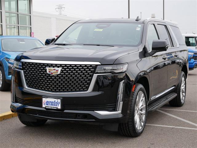 used 2023 Cadillac Escalade ESV car, priced at $61,470