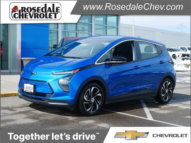 used 2022 Chevrolet Bolt EV car, priced at $25,985