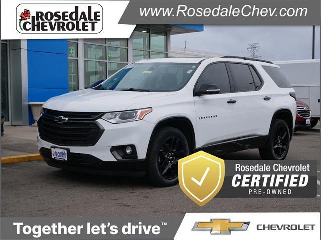 used 2021 Chevrolet Traverse car, priced at $33,549