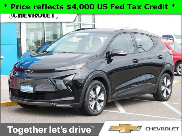 used 2022 Chevrolet Bolt EUV car, priced at $20,987