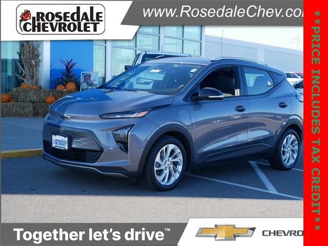 used 2022 Chevrolet Bolt EUV car, priced at $20,990