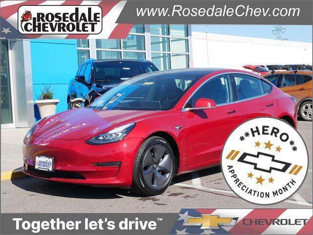 used 2019 Tesla Model 3 car, priced at $24,985