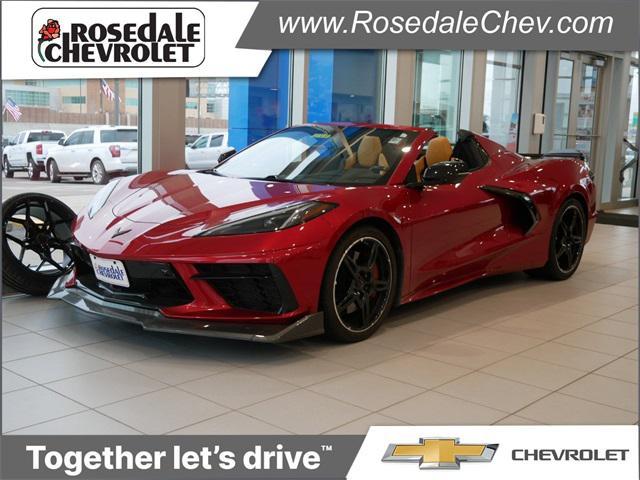 used 2022 Chevrolet Corvette car, priced at $79,580