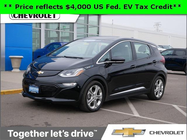 used 2021 Chevrolet Bolt EV car, priced at $16,984