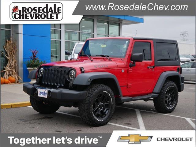 used 2015 Jeep Wrangler car, priced at $18,990