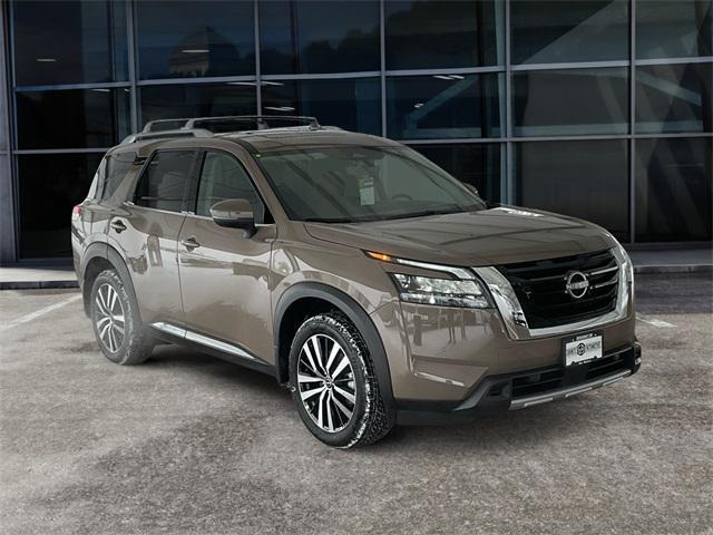 new 2025 Nissan Pathfinder car, priced at $56,160