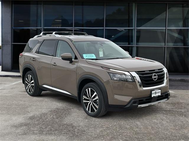 new 2025 Nissan Pathfinder car, priced at $55,210