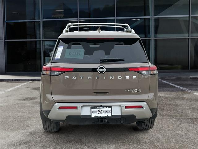 new 2025 Nissan Pathfinder car, priced at $55,210