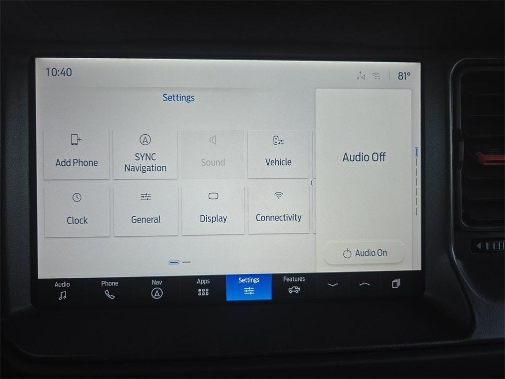 new 2025 Ford Bronco car, priced at $82,513