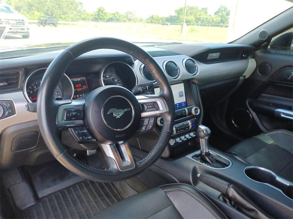 used 2022 Ford Mustang car, priced at $36,874