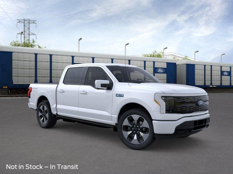 new 2025 Ford F-150 Lightning car, priced at $77,842