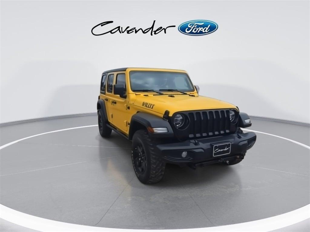 used 2021 Jeep Wrangler Unlimited car, priced at $30,071