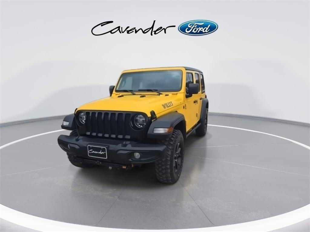 used 2021 Jeep Wrangler Unlimited car, priced at $30,071