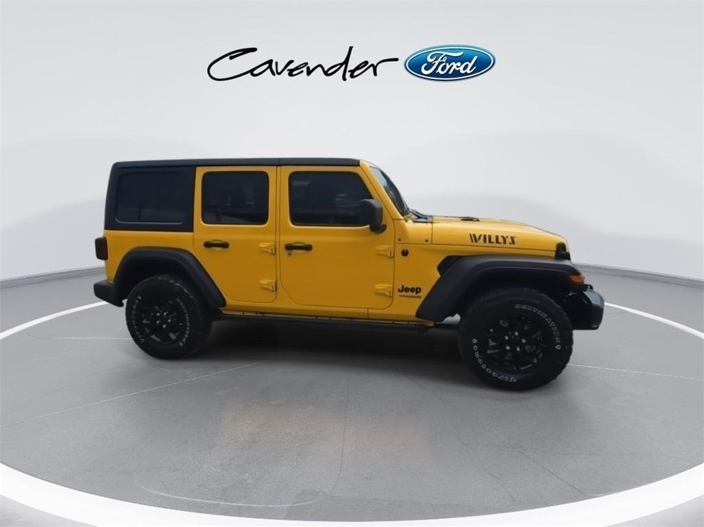 used 2021 Jeep Wrangler Unlimited car, priced at $30,071