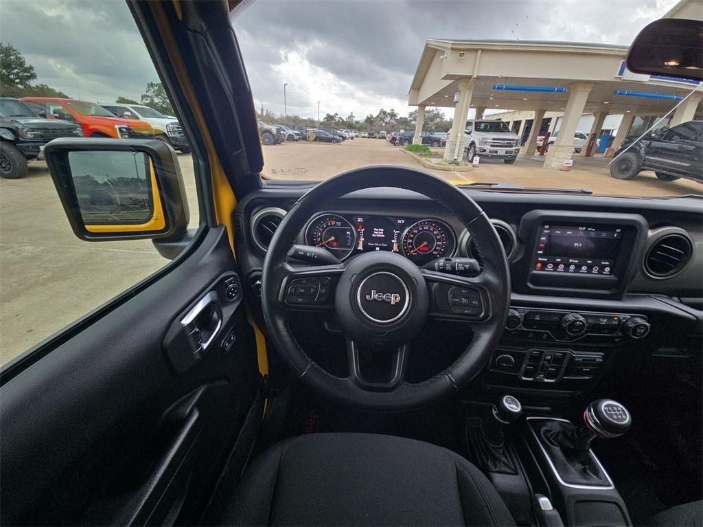 used 2021 Jeep Wrangler Unlimited car, priced at $30,071