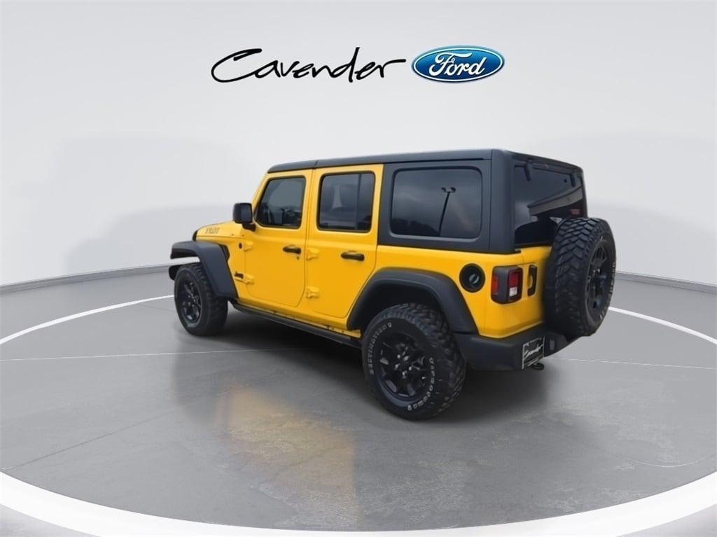 used 2021 Jeep Wrangler Unlimited car, priced at $30,071