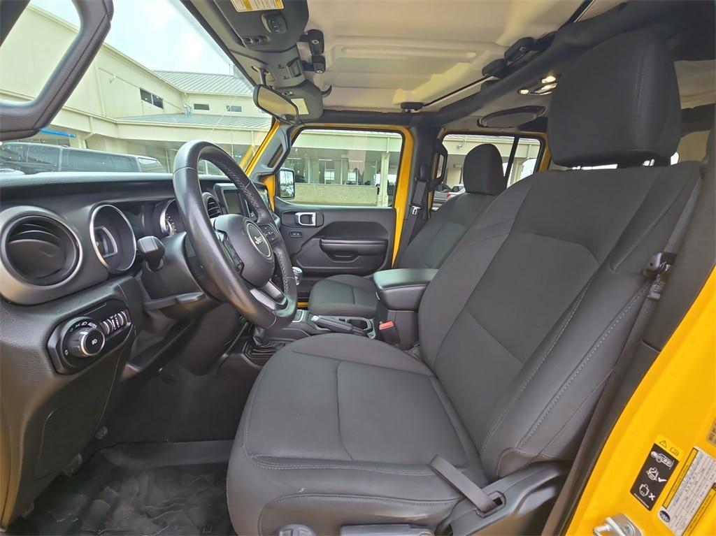 used 2021 Jeep Wrangler Unlimited car, priced at $30,071