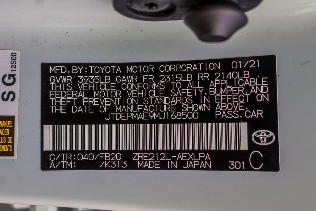 used 2021 Toyota Corolla car, priced at $17,593