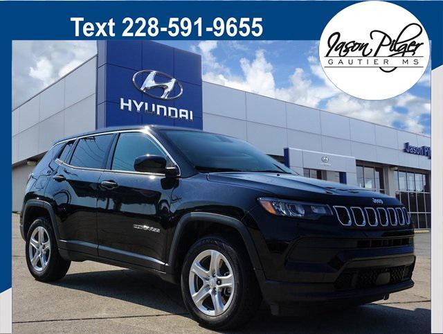 used 2023 Jeep Compass car, priced at $22,489