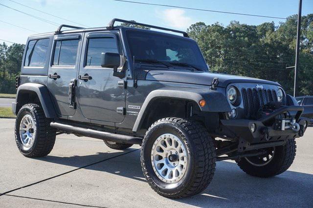 used 2017 Jeep Wrangler Unlimited car, priced at $25,989