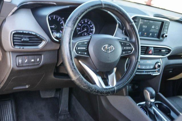 used 2019 Hyundai Santa Fe car, priced at $15,489