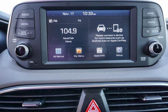 used 2019 Hyundai Santa Fe car, priced at $15,489