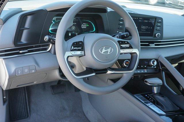 new 2025 Hyundai Elantra HEV car, priced at $27,230