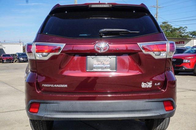 used 2016 Toyota Highlander car, priced at $17,589