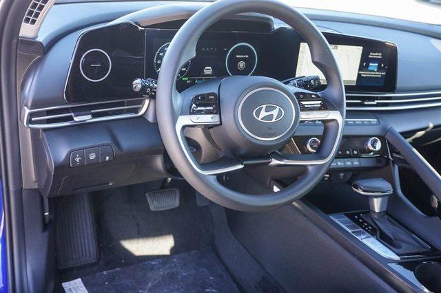 new 2024 Hyundai Elantra HEV car, priced at $27,725