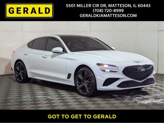 used 2022 Genesis G70 car, priced at $32,497