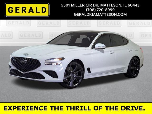 used 2022 Genesis G70 car, priced at $32,497