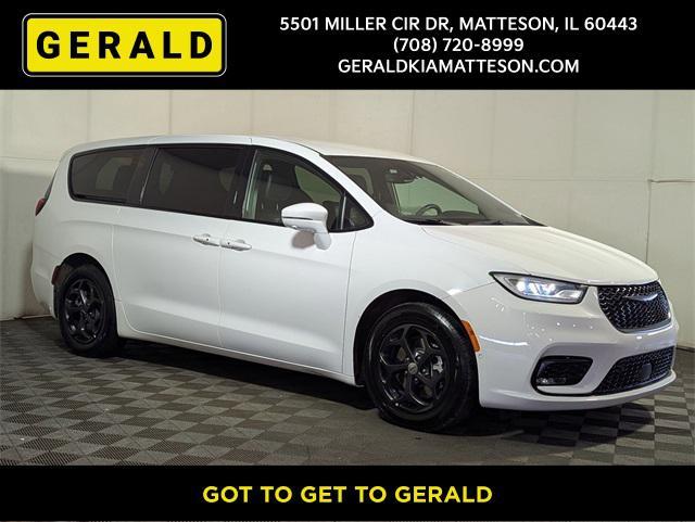 used 2022 Chrysler Pacifica Hybrid car, priced at $22,599