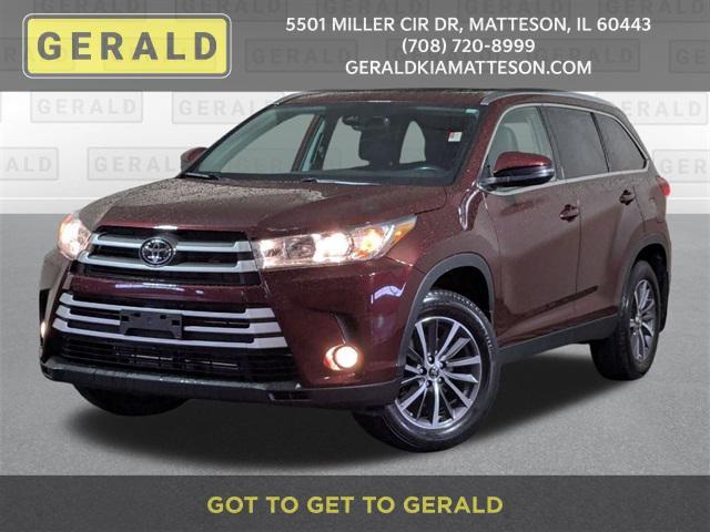 used 2019 Toyota Highlander car, priced at $27,995